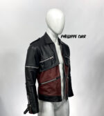 #92 CASACA/CHAQUETA DE CUERO ENEMY LOW