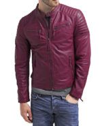 #60 JACKET MORDENA ACOLCHADO LEATHER
