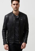 #14 CASACA/CHAQUETA DE CUERO JACKET Clasica Corte Morderno - Image 2