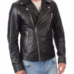 #22 jacket BIKER cierre lateral