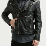 #49 jacket Biker slim corte low