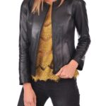 #03 CASACA/CHAQUETA DE CUERO JACKET BASIC ESTILO CLASICO