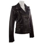 #11 CASACA/CHAQUETA DE CUERO JACKET BIKER ROCKERA