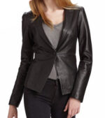 #14 BLAZER DE CUERO A BUTTON - Image 3