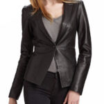 #14 BLAZER DE CUERO A BUTTON