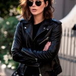 #20 CASACA/CHAQUETA DE CUERO JACKET BIKER CLASICA