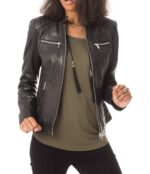 #25 CASACA/CHAQUETA DE CUERO JACKET padded coconuts - Image 2