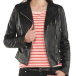 #04 CASACA/CHAQUETA DE CUERO JACKET BIKER ESTILO MORDENO
