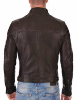 #77 CASACA/CHAQUETA DE CUERO JACKET ARM STRAPS - Image 2