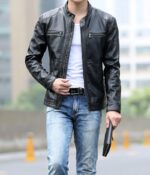 #06  Jacket Clasica Corte Mordeno - Image 2