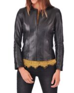 #03 CASACA/CHAQUETA DE CUERO JACKET BASIC ESTILO CLASICO - Image 2