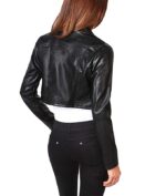 #05 CASACA/CHAQUETA DE CUERO JACKET BIKERTOP CORTA - Image 2