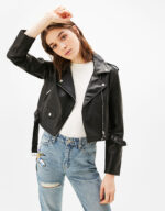 #16 CASACA/CHAQUETA DE CUERO JACKET BIKER CLASIC MODA - Image 2