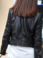 #17 CASACA/CHAQUETA DE CUERO JACKET BIKER CLASIC BASICA - Image 2
