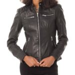 #25 CASACA/CHAQUETA DE CUERO JACKET padded coconuts