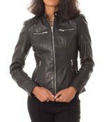 #25 CASACA/CHAQUETA DE CUERO JACKET padded coconuts