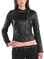 #04 CASACA/CHAQUETA DE CUERO JACKET BIKER ESTILO MORDENO - Image 2