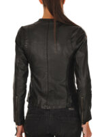 #12 CASACA/CHAQUETA DE CUERO JACKET SEMICRUZADA - Image 3