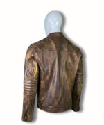 #87 CASACA/CHAQUETA DE CUERO JACKET MARRON VINTAGE EDICION ESPECIAL - Image 3