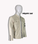 #89 CASACA/CHAQUETA DE CUERO JACKET HUESO BLACK - Image 7