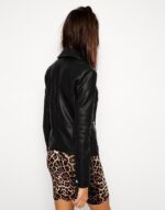 #08 CASACA/CHAQUETA DE CUERO JACKET BIKER BASIC - Image 4