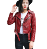 #31 CASACA/CHAQUETA DE CUERO JACKET BIKER CLASIC ESTILO - Image 4