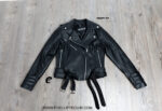 #23 CASACA/CHAQUETA DE CUERO JACKET BIKER MODA DOBLE CORREA - Image 14