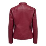 #39 CASACA/CHAQUETA DE CUERO JACKET CLASICA VINO - Image 5