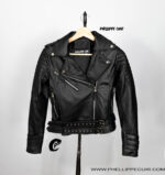 #23 CASACA/CHAQUETA DE CUERO JACKET BIKER MODA DOBLE CORREA - Image 13