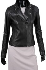 #62 CASACA/CHAQUETA DE CUERO JACKET BIKER COCONUT SEWING - Image 4