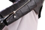 #65 CASACA/CHAQUETA DE CUERO JACKET BACK CLOSURE - Image 6