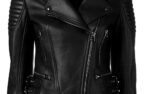 #69 CASACA/CHAQUETA DE CUERO JACKET BIKKER WAIST STRAPS - Image 2