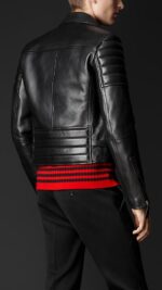 #84 CASACA/CHAQUETA DE CUERO JACKET BIKER ACOLCHADO + CIERRE - Image 2