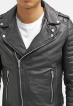 #90 CASACA/CHAQUETA DE CUERO BIKER MOTO ROCK 2024 - Image 2