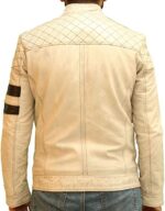 #89 CASACA/CHAQUETA DE CUERO JACKET HUESO BLACK - Image 5
