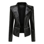 #57 CASACA/CHAQUETA DE CUERO JACKET BIKER DOS PARTES