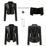 #57 CASACA/CHAQUETA DE CUERO JACKET BIKER DOS PARTES - Image 6