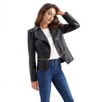#57 CASACA/CHAQUETA DE CUERO JACKET BIKER DOS PARTES - Image 3