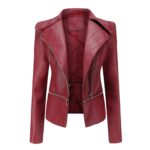 #57 CASACA/CHAQUETA DE CUERO JACKET BIKER DOS PARTES - Image 4