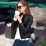 #38 CASACA/CHAQUETA DE CUERO JACKET BIKER MOTO SKIN