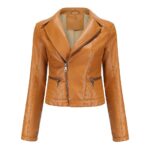 #54 CASACA/CHAQUETA DE CUERO JACKET BIKER MODA 2024