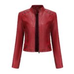 #47 CASACA/CHAQUETA DE CUERO JACKET SHOULDER DETAIL - Image 3