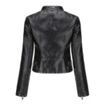 #47 CASACA/CHAQUETA DE CUERO JACKET SHOULDER DETAIL - Image 2