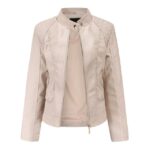 #48 CASACA/CHAQUETA DE CUERO JACKET PADDED COCONUTS SHOULDERS - Image 4