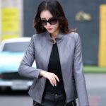 #59 CASACA/CHAQUETA DE CUERO JACKET COAT MODA 2024 - Image 4