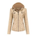 #53 CASACA/CHAQUETA DE CUERO JACKET CAPUCHA - Image 3