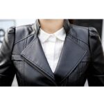 #40 CASACA/CHAQUETA DE CUERO JACKET BIKER ELEGANT - Image 2