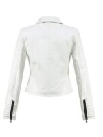 #58 CASACA/CHAQUETA DE CUERO JACKET BIKER PADDED 2024 - Image 5