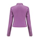 #49 CASACA/CHAQUETA DE CUERO JACKET CINTURON PRETINA - Image 2