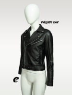 #20 CASACA/CHAQUETA DE CUERO JACKET BIKER CLASICA - Image 5